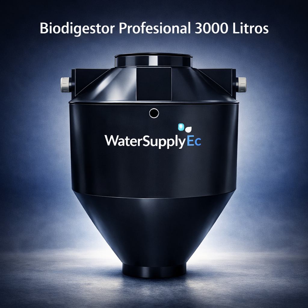 BIODIGESTOR AUTOLIMPIABLE 3000 LITROS